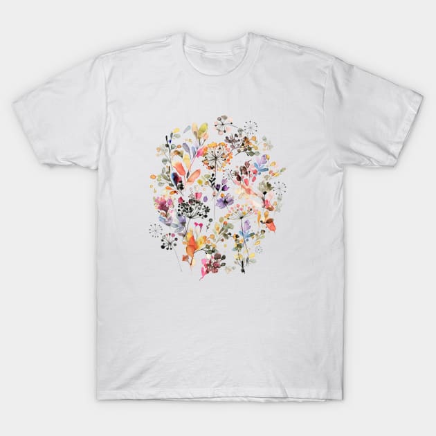 Spring Wild Grasses T-Shirt by ninoladesign